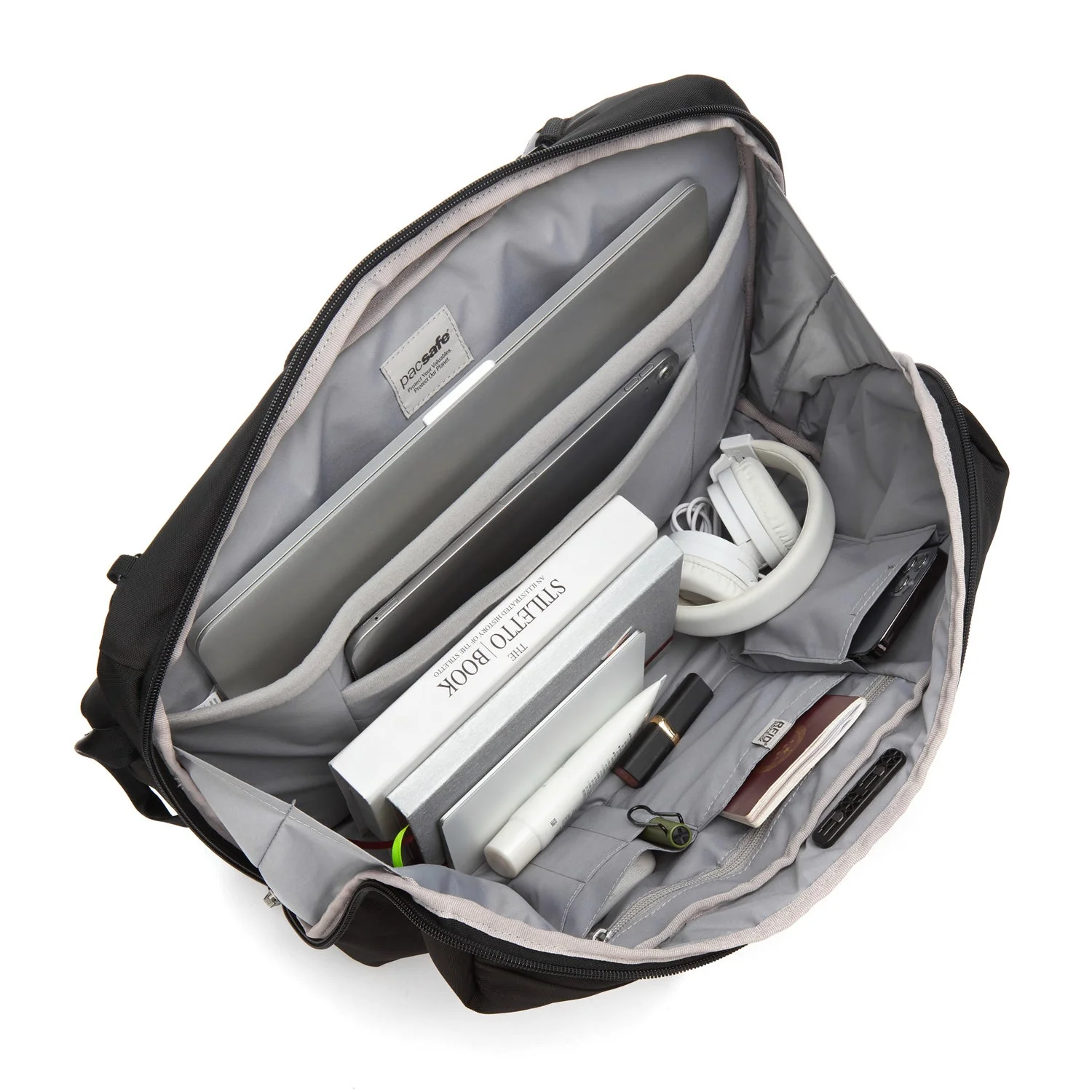 Pacsafe® V anti-theft commuter backpack (Fits 13" / 16" Laptop) - Image 6
