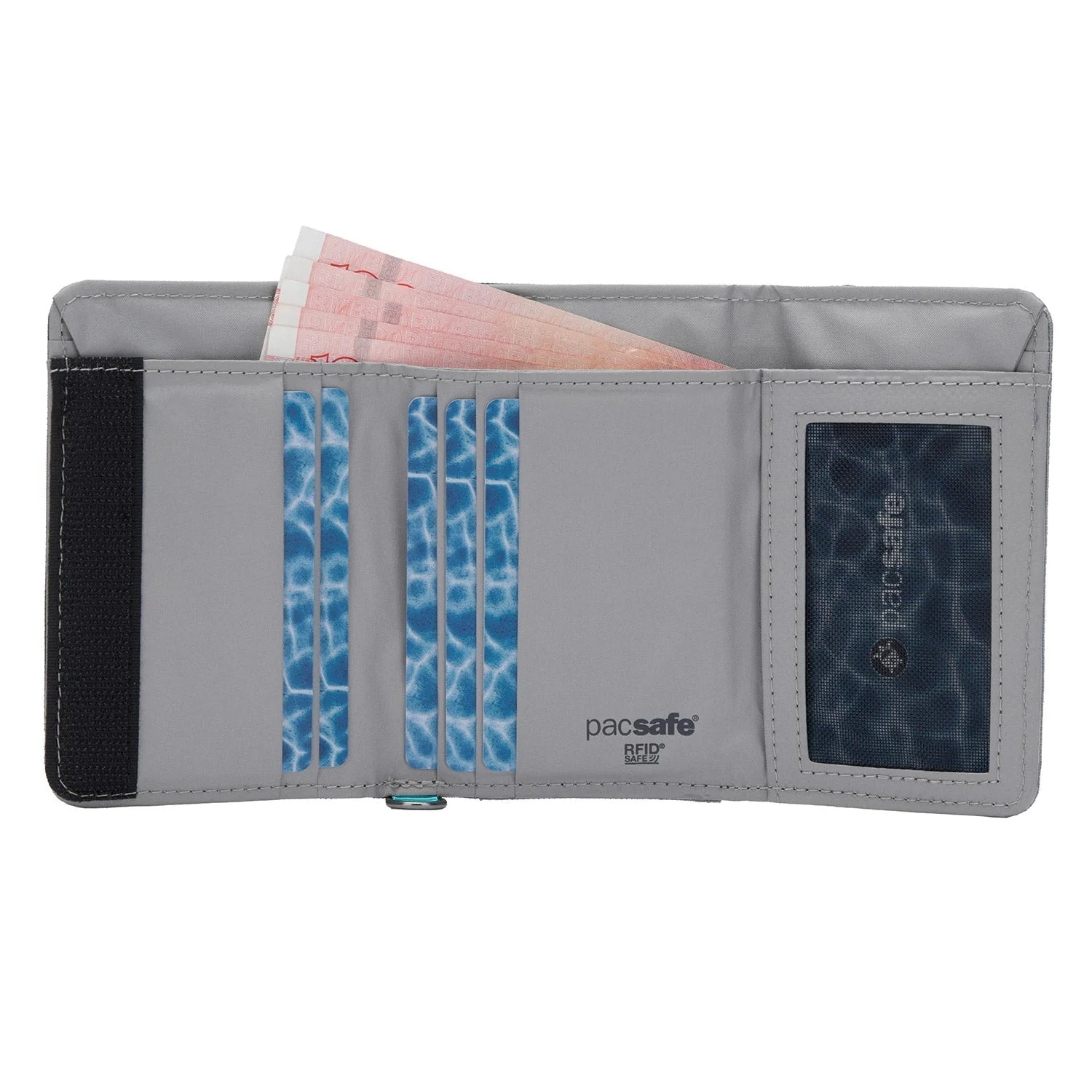 Pacsafe® RFIDsafe™ RFID blocking trifold wallet - Image 17