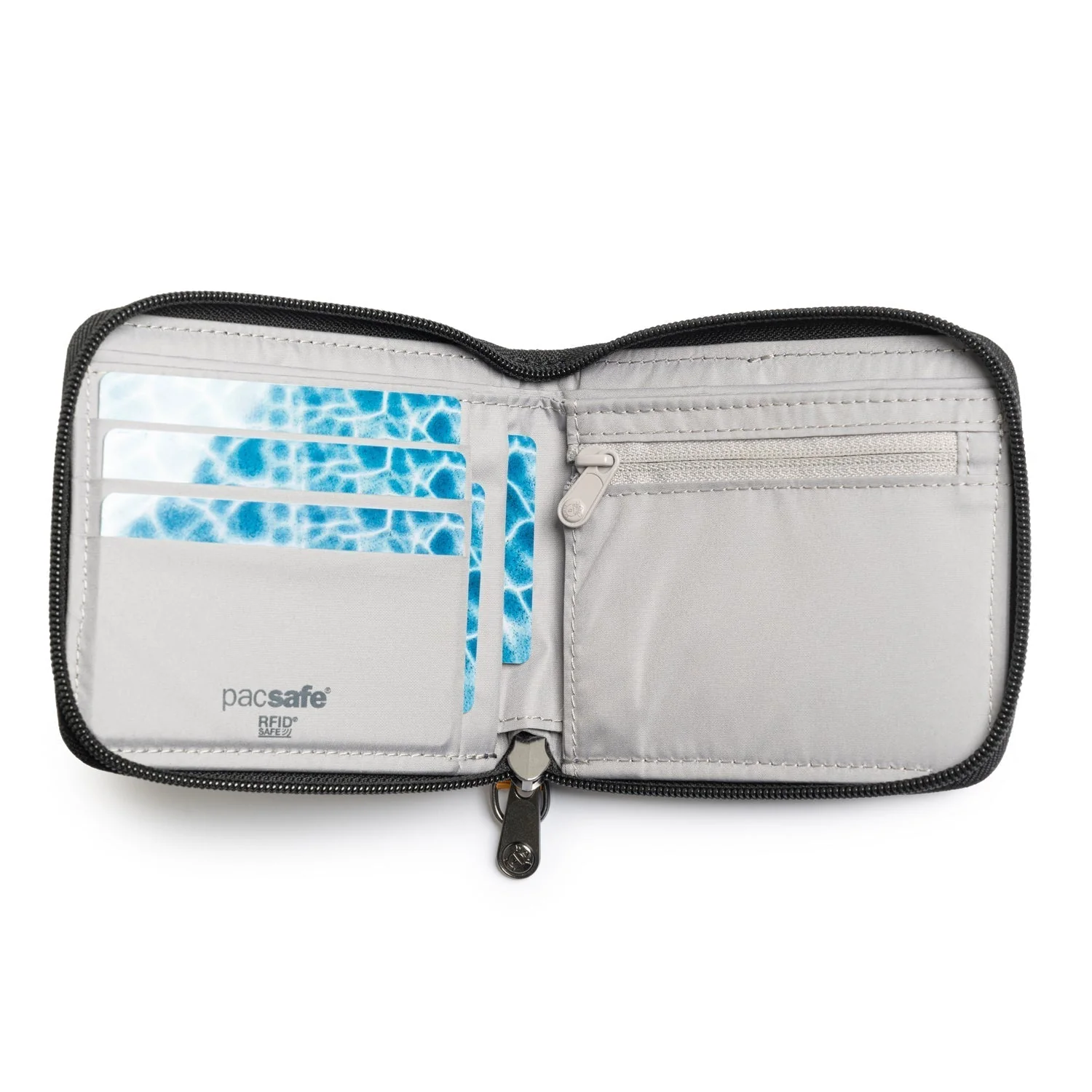 Pacsafe® RFIDsafe™ RFID blocking zip around wallet - Image 12